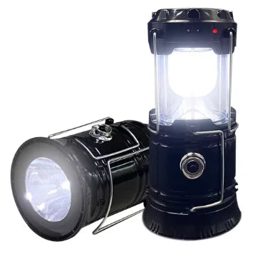 RTS Portable Multifunctional Waterproof Camping Lamp Usb Rechargeable Led Camping Lights Solar Camping Lantern