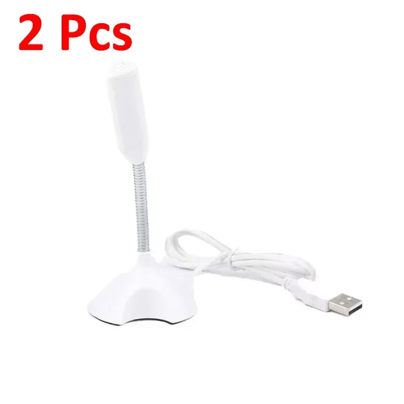 Professional USB Microphone Kit for Computer Laptop Adjustable Desktop Stand Gaming Mic for Streaming Podcast ASMR Discord Zoom