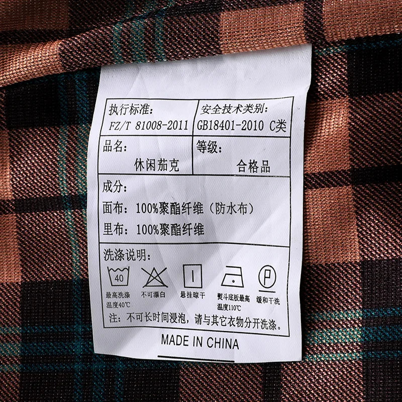 Men's Casual Jacket Parka Autumn/Winter Hooded Jacket Men's Coat Solid Color Outdoor Chic