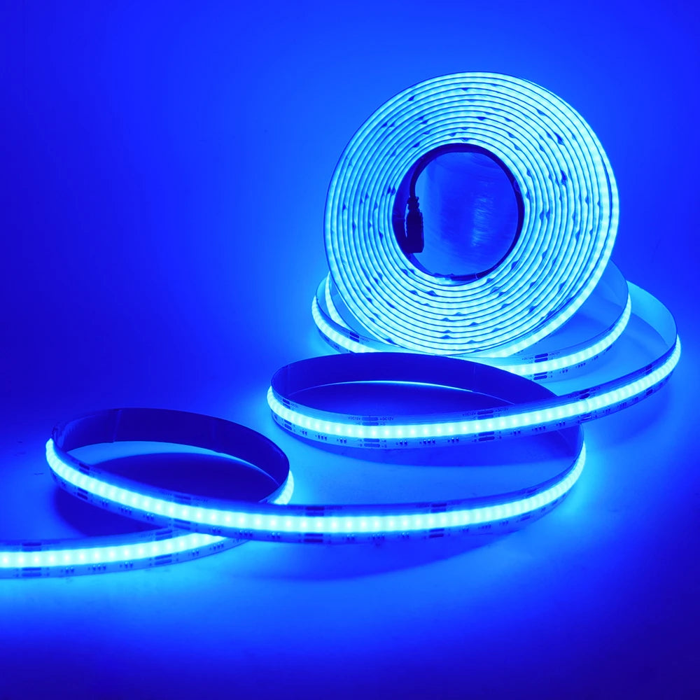 IP67 Waterproof IP21 RGB COB LED Strip DC 12V 24V 576 840LEDs/M TV BackLight Home Decoration Led Tape Diode Flexible Ribbon