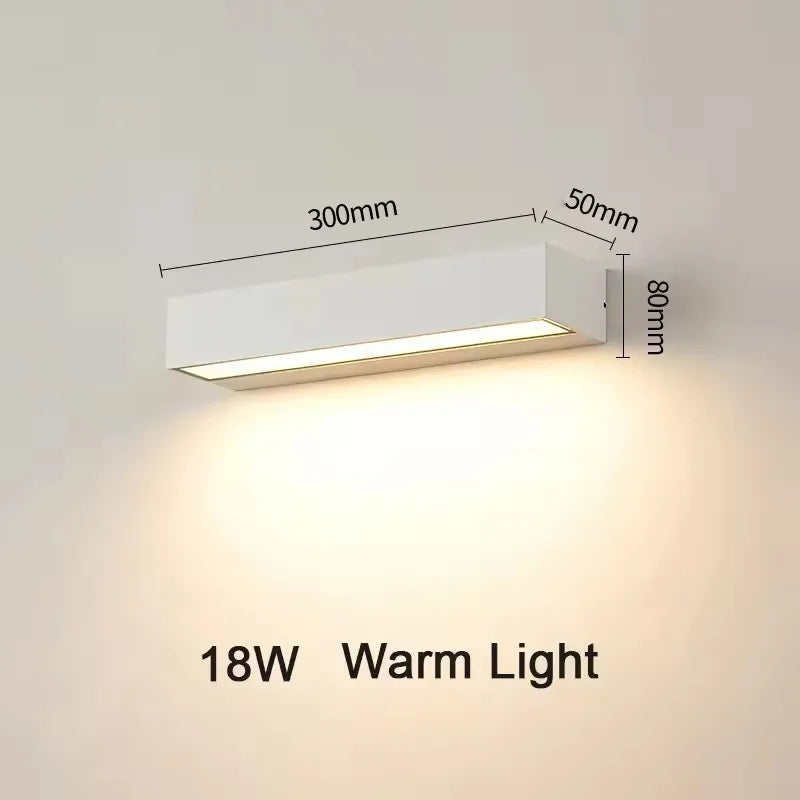 Outdoor Wall Light External Sconce Lamps House Decor Lighting Fixture for Balcony Porch Yard Garden Gate Waterproof IP65