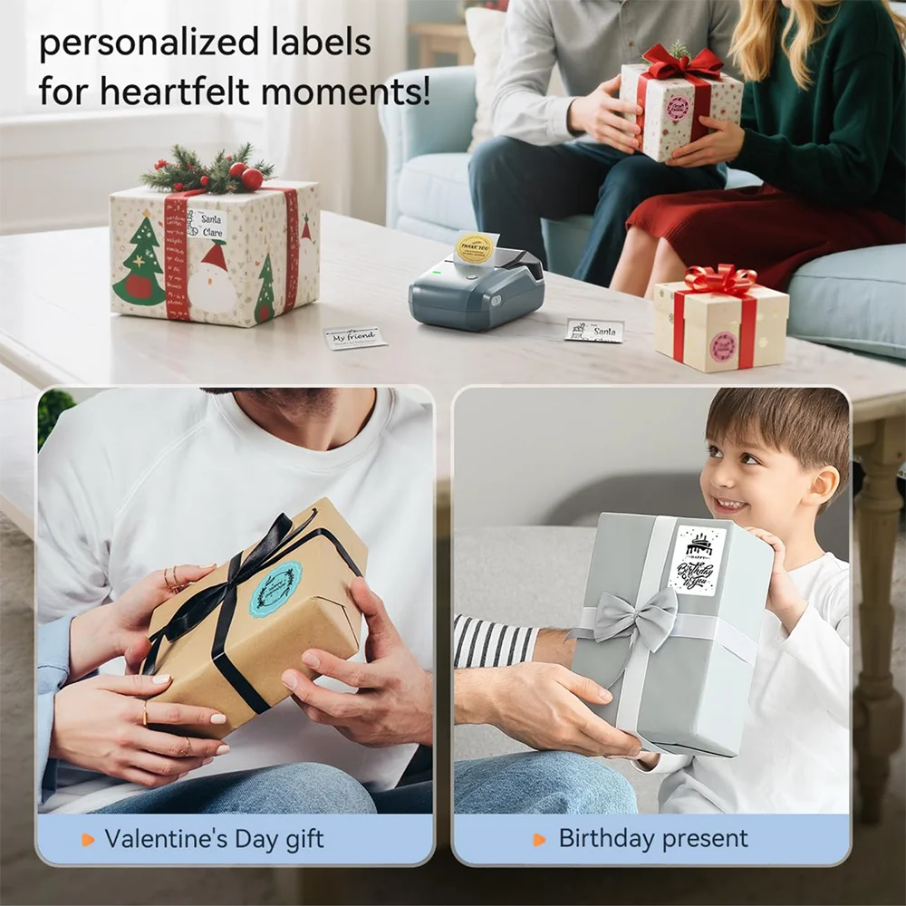 Niimbot B1/B1 Pro Inkless Label Printer Wireless Self-adhesive Label Maker DIY Price Tag Barcode Printing for Home Business