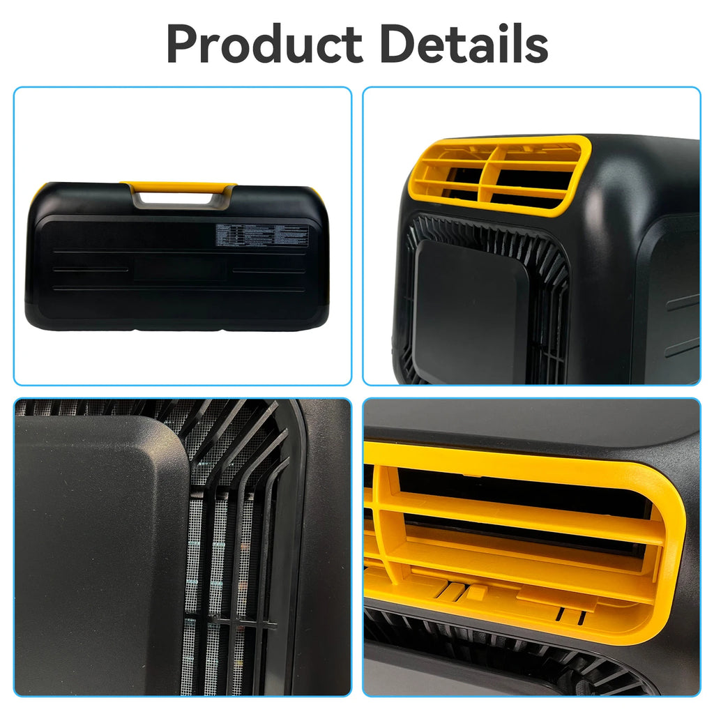 Portable Mini Tent Air Conditioner 220V/110V Camping AC for Outdoor Indoor Car SUV RV Camper & Motorhome Compact Cooling Unit