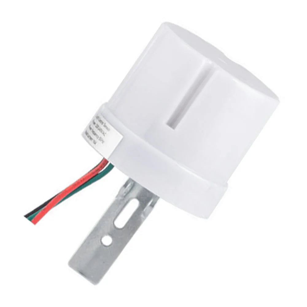 AC220-240V 25A Smart Switch Rainproof Sensor Outdoor Street Lamp Light Switch Controller Adjustable Photoelectric Anti-interfere