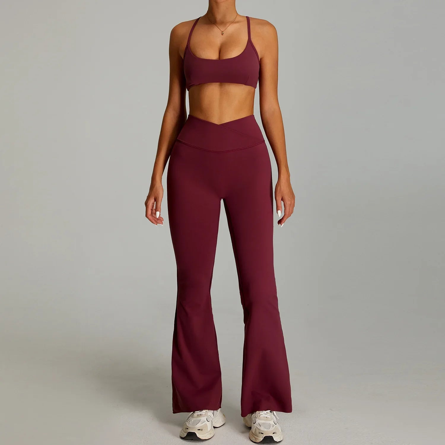 2025 New Women's High Waist Yoga Set - Seamless & Breathable 2-Piece Workout Outfit for Gym, Pilates & Running (+3 Colors)