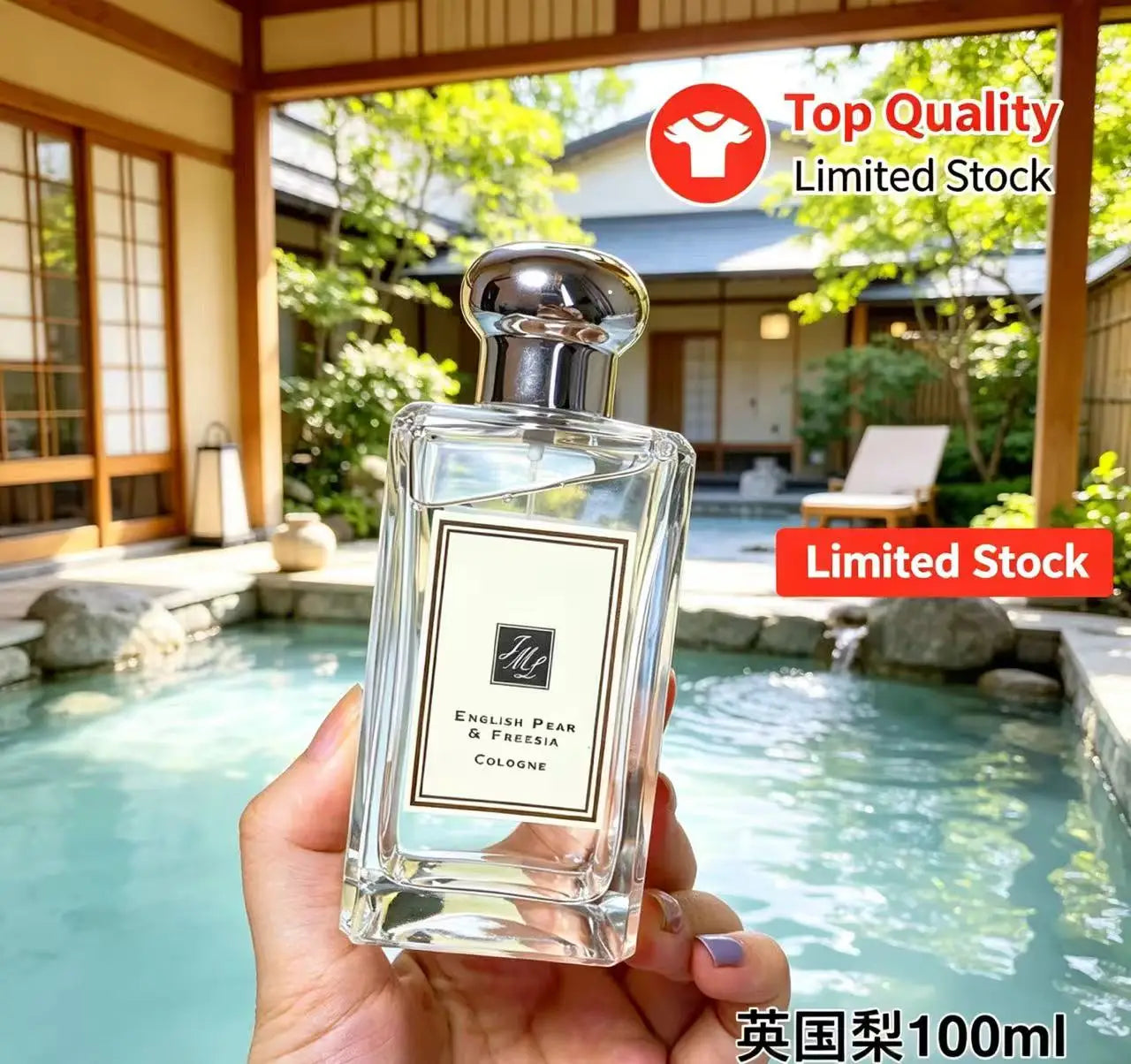 Premium Famous Brand Perfume Unisex Enduring Gentle Flavor Stylish Male Parfum Chic Female Scent English Pear MYRRH TONKA