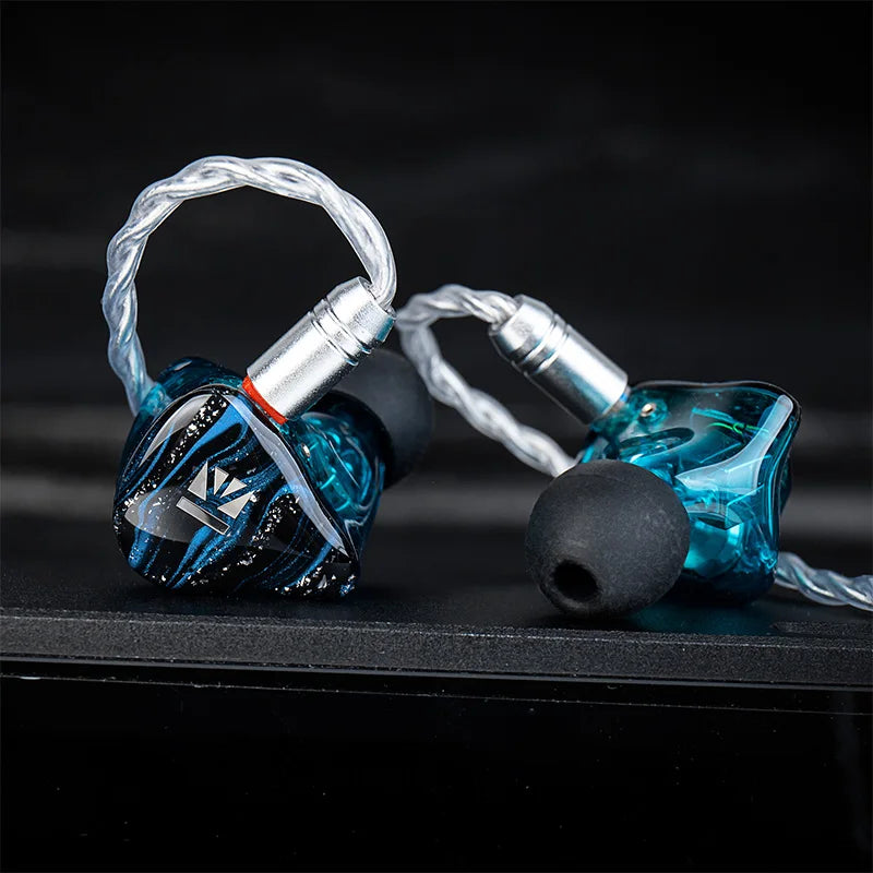 KBEAR Cepheus KB16 In Ear Wired Dual Magnetic Circuit Dual DD Powerful Bass 16 Drivers Hybrid HiFi Earbuds Studio-level Suitable