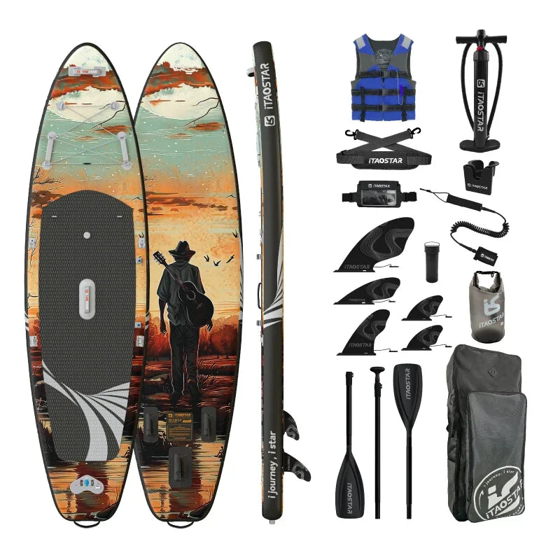 Inflatable Paddleboard SUP Surf Yoga Stand Up Paddleboard