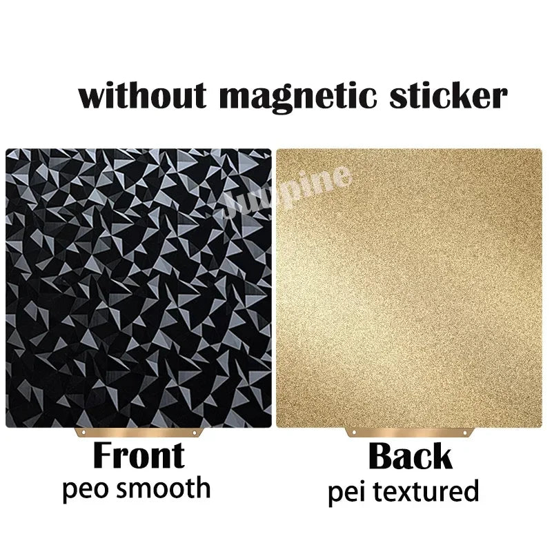 For Flashforge Adventurer 5m Bed PEO PET Spring Steel Sheet 235x235 Double Sided Heat Bed For Flashforge Adventurer 5m Pro