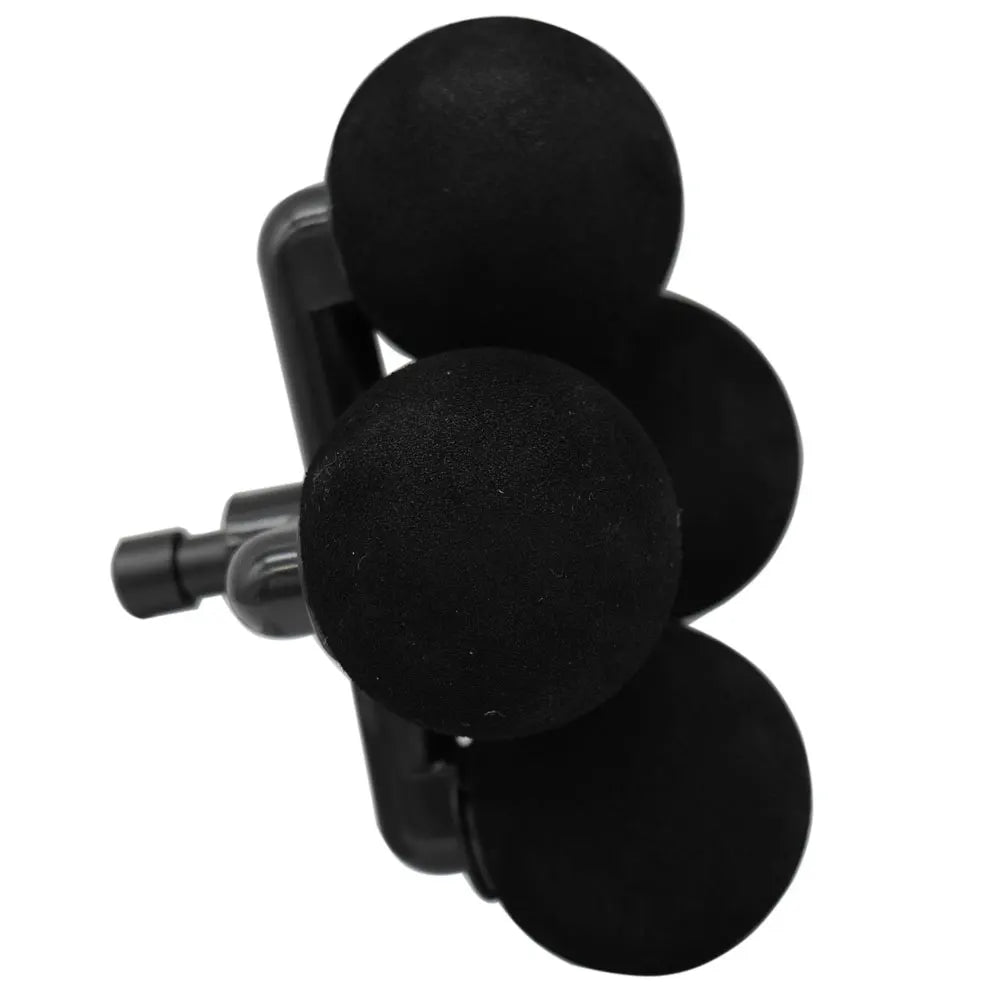 Fascia Gun Creative Massage Head with 4ball, Plastic Accessories MassageHead, Muscle Massager Head, Deep Tissue Massager Replace