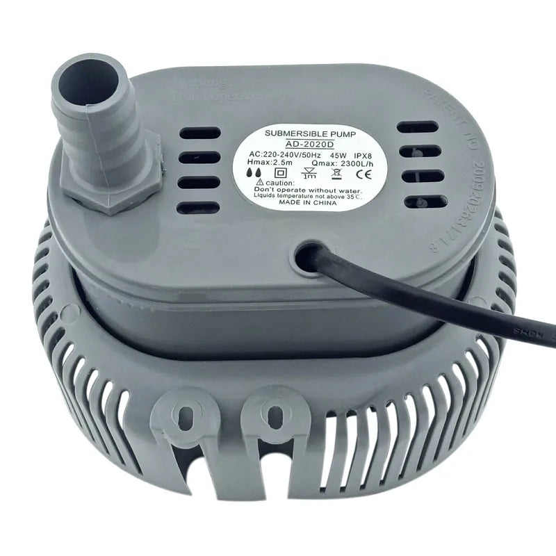 Submersible Pump AC 380V 70W Environmental Protection Air Conditioning Water Pump 45W Cold Air Fan Water Pump 220V