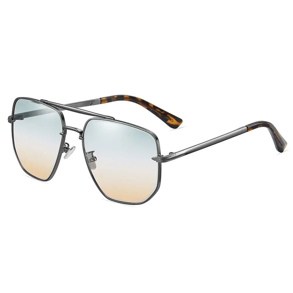 Retro Metal Frame Sun Glasses Driving Polygon Sunglasses Sun Glasses Polarized Sunglasses for Men Men's Shades
