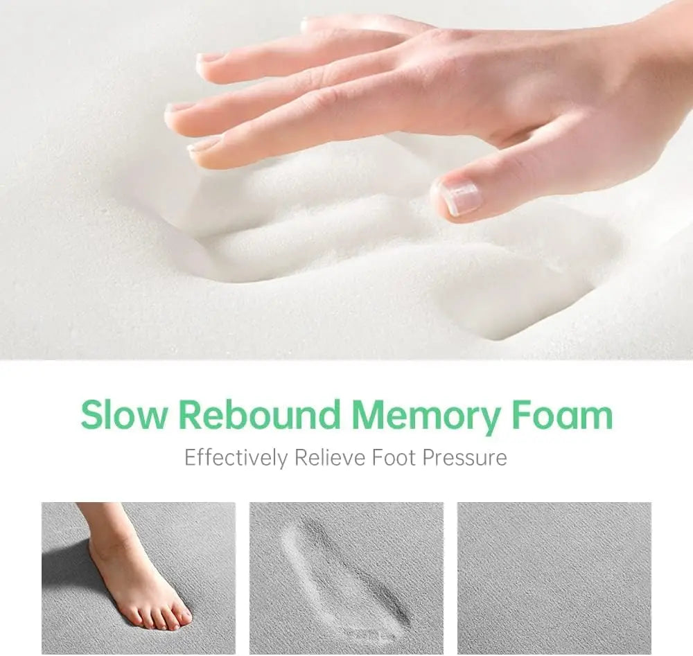 Super Absorbent Floor Mat Coral Velvet Bathroom Mat Anti Slip Door Mat Bathtub Beside Carpet Laundry Room Home Decoration