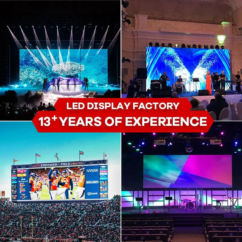 Outdoor P3.91 Full Color LED Display Screen Large  P3.91 500mm 1000mm LED Module Display LED Screen Display Panel