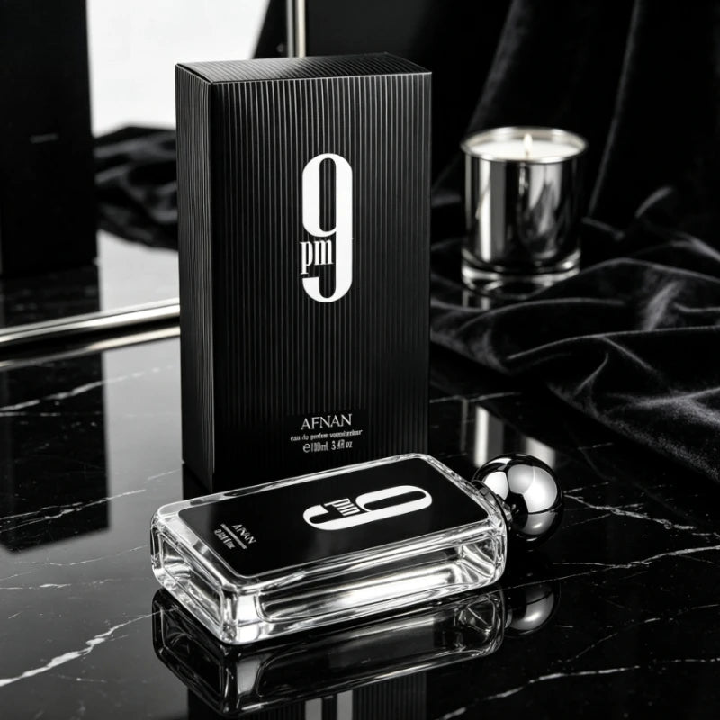 Perfumes Arabes 9pm Perfume Man AFNAN  9pm 9am 100ml Men Lasting Fresh Sweet Woody Aromatic Fragrance Collection Luxury Scent