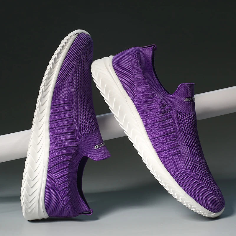Men Vulcanize Shoes Mesh Men Shoes Lightweight Comfortable Men's Sneakers 2025 Autumn Fashion Slip on Flats Shoes Male Loafers