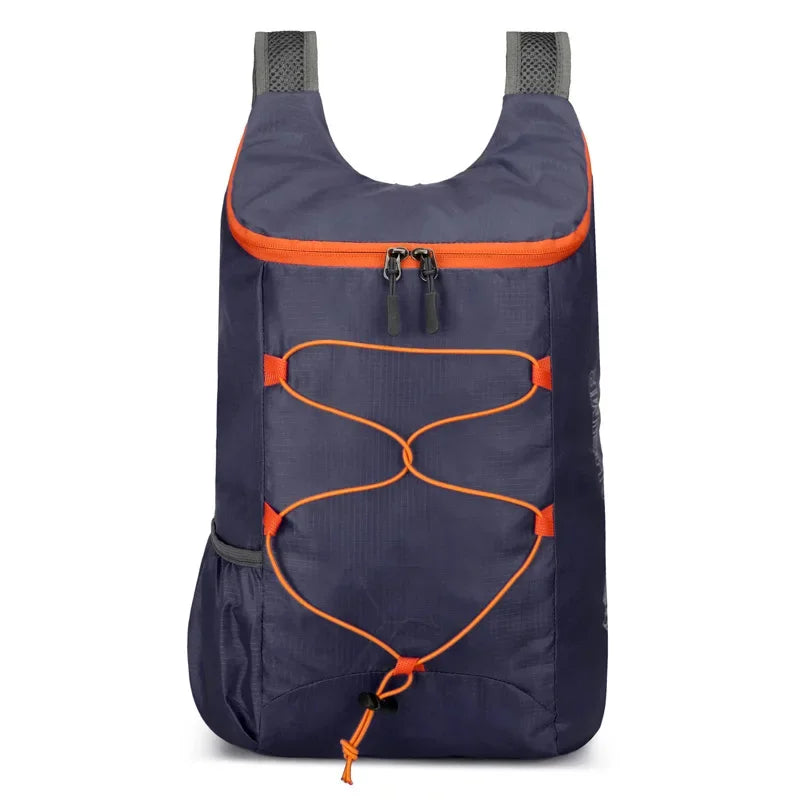 Multifunctional Outdoor for Camping Hiking Travel Folding Backpack High Density Lightweight Waterproof Nylon Fabric Sports Bag