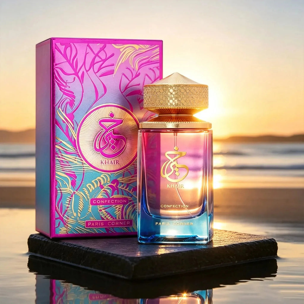 Paris Corner | Khair Confection Eau De Parfum 3.4 Fl Oz 100 ML Long-Lasting, Luxurious Arabian Fragrances — Recommended Valentine's Day Gifts
