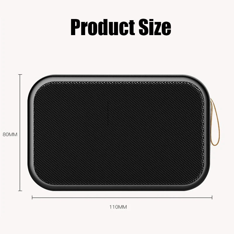 Portable Speakers Outdoor Bluetooth Mini Loudspeaker Wireless Column 3D Stereo Music Player Waterproof Surround HiFi Sound Box