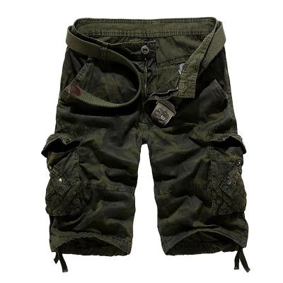 US Size 2026 New Camouflage Loose Cargo Shorts Men Cool Summer Military Camo Short Pants Homme Cargo Shorts