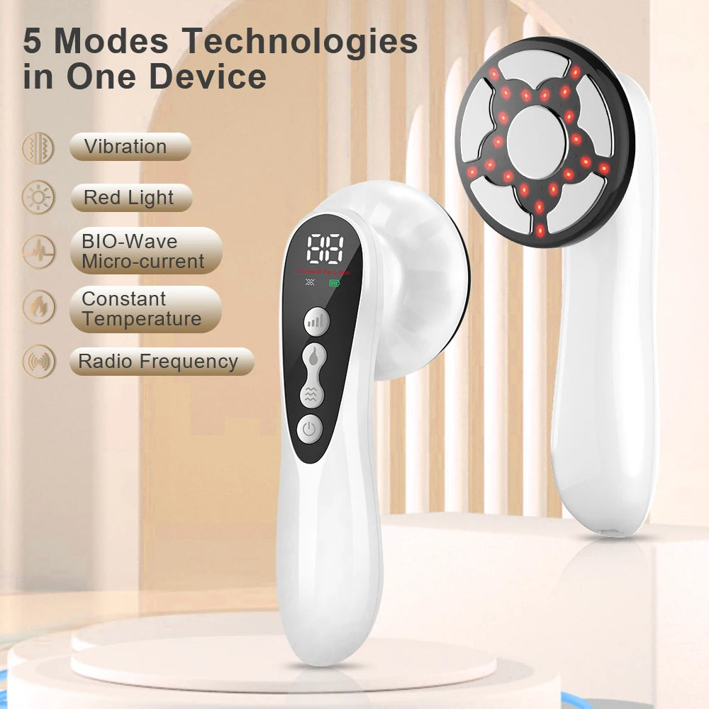 4 Modes Cellulite Massager Body Sculpting Machine Electric Fat Burner Body Slimming Weight Loss Skin Lifting Beauty Care Device
