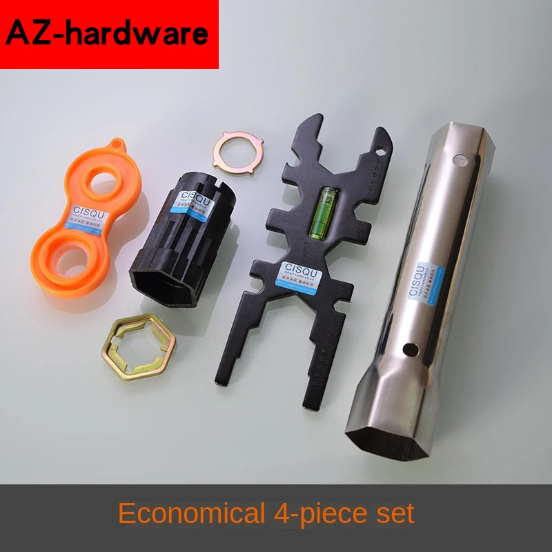 Faucet Multifunctional Repair Tool Drainer Sleeve Wrench Toilet Bubbler Inlet Pipe Installation Accessories