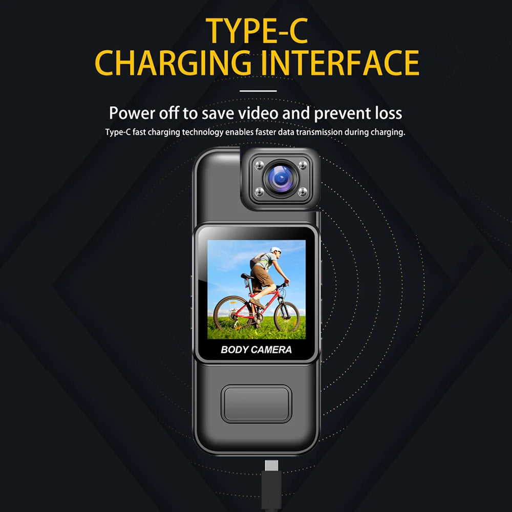 4K WiFi Mini Camera 1080P HD Portable Digital Video Recorder Infrared Night Vision Police BodyCam Sports DV Small Bike Camcorder