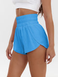 2025 New European and American Women's Shorts High Waist Elastic Loose Quick-drying Sports Casual Shorts Breathable Pants