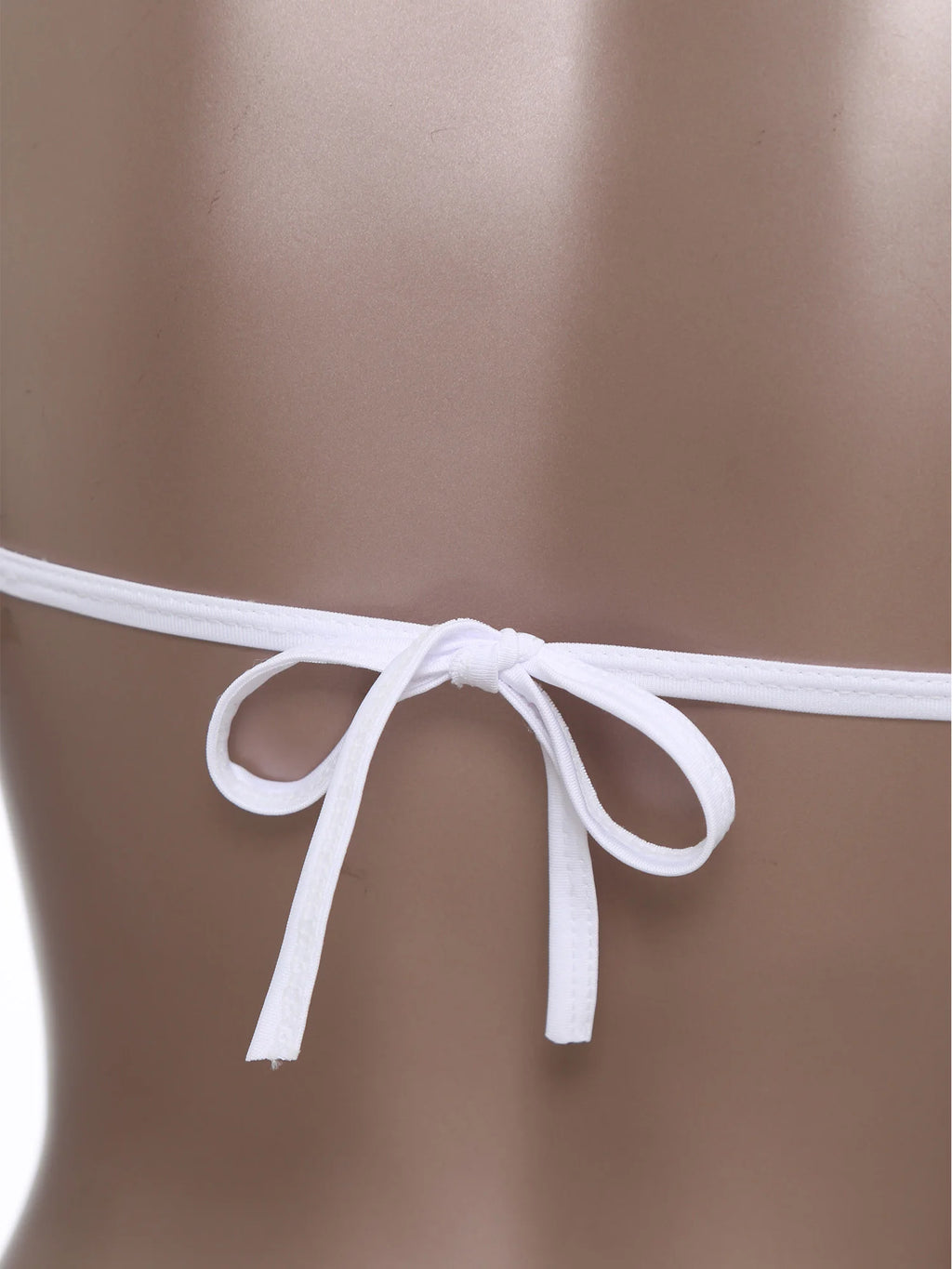 Women Micro Bikini Bodysuit Halter T-back Adjustable Swimsuit One-piece Lingerie Nightwear Summer Sexy Mesh Monokini Swimwear