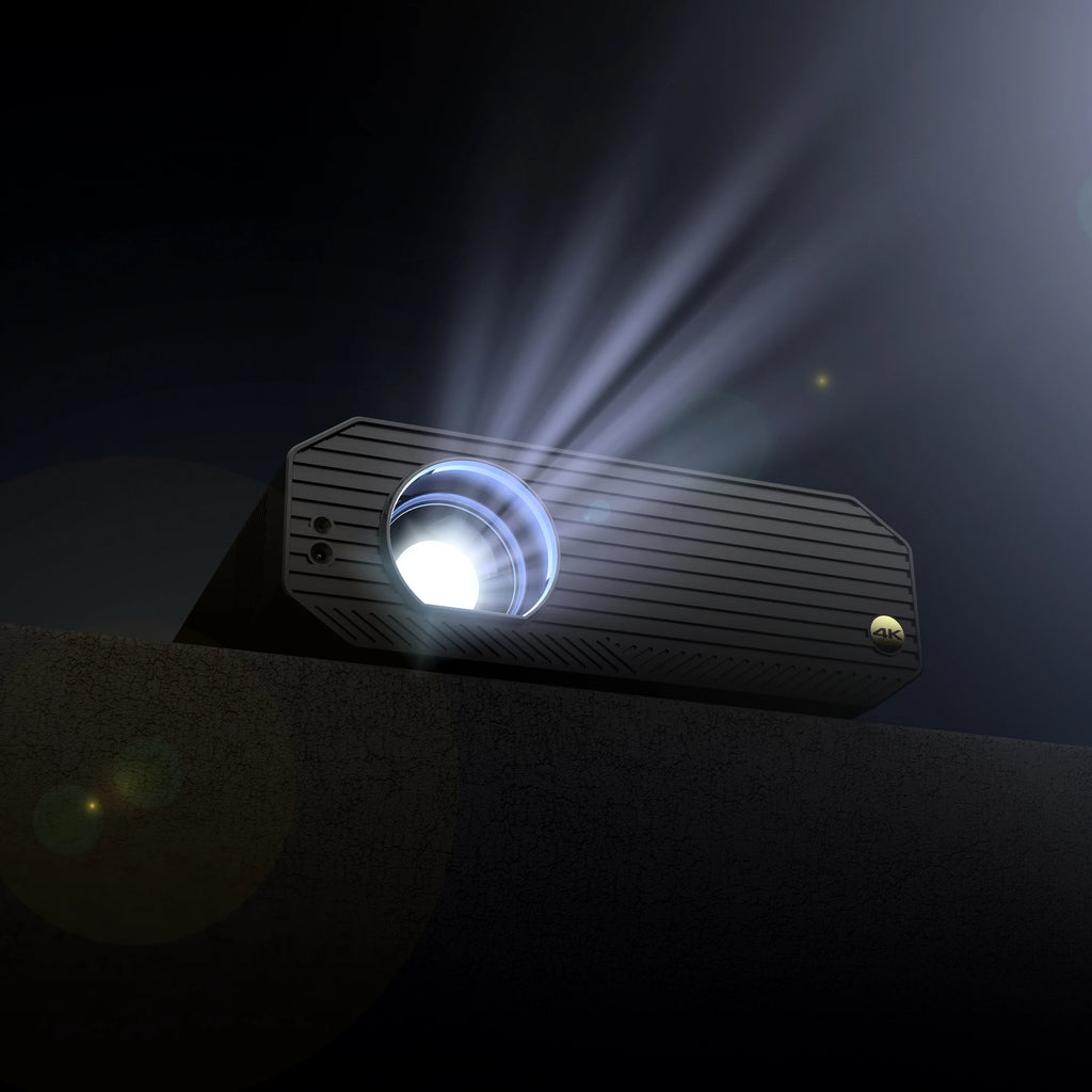 K5000SE Smart Home Theater Projector Full HD 1080P LED with Android 14 OS High Brightness Portable Design for Home Entertainment