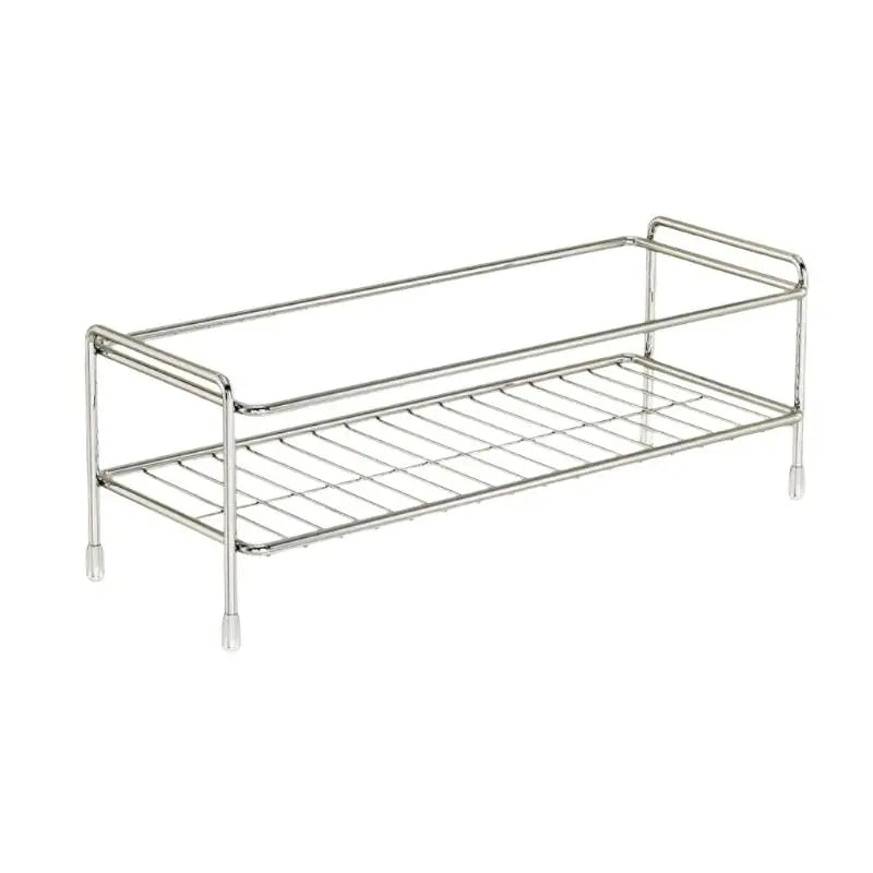 Kitchen Countertop Organizer in Stainless Steel with Dedicated Sponge Holder
