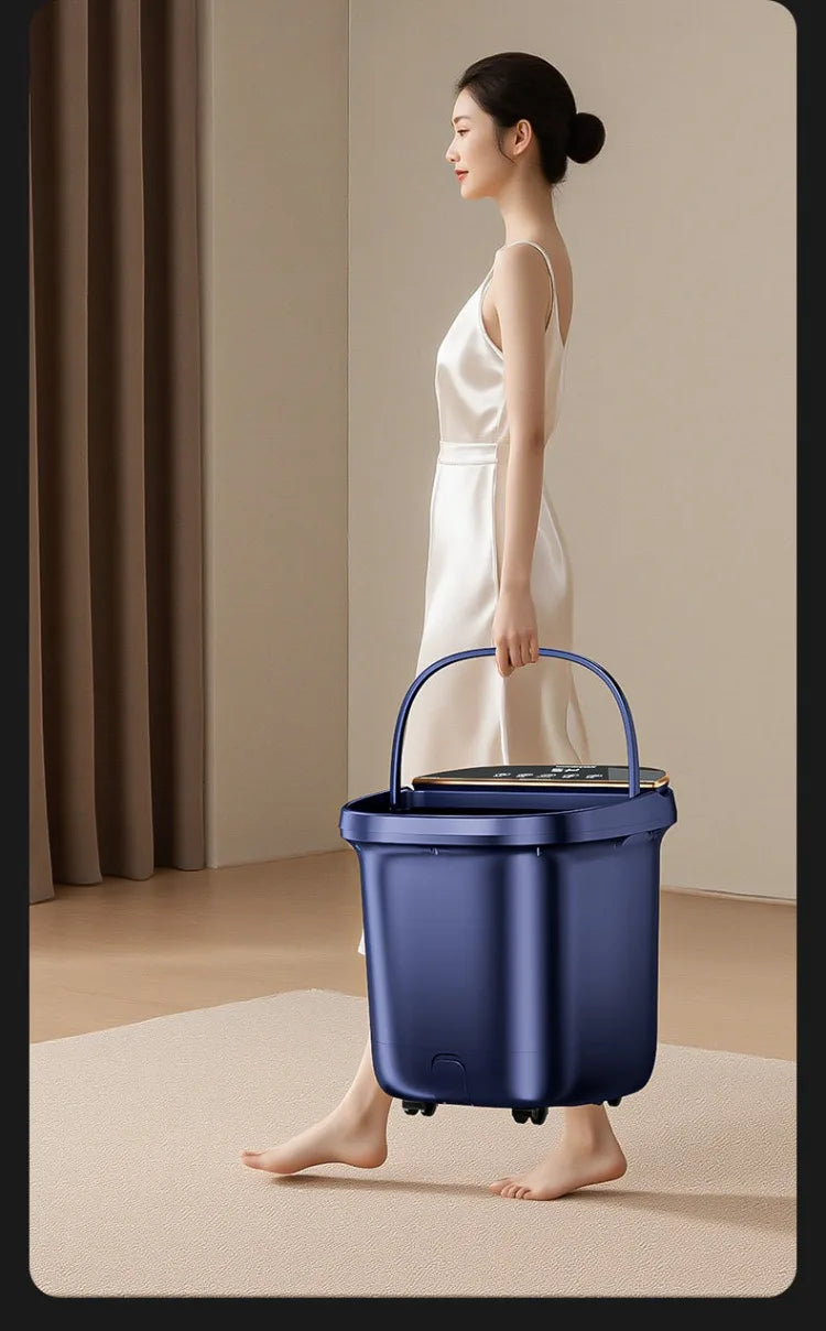 220V Royalstar Foot Spa Bath Massage Bucket with Heating and Constant Temperature Electric Automatic WDB