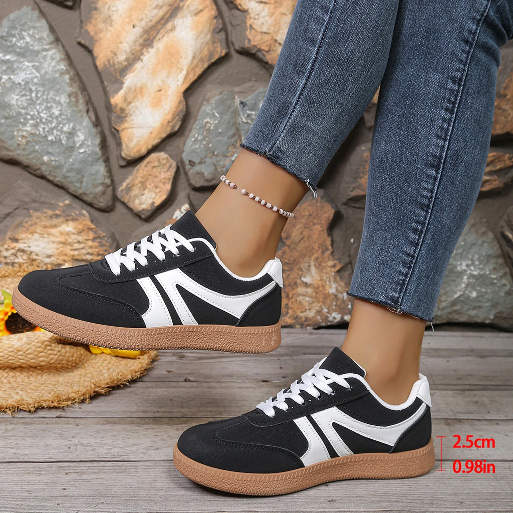 Women's Casual Sneakers Spring/autumn Fashion Round Toe Training Shoes Casual Comfortable Walking Shoes Women