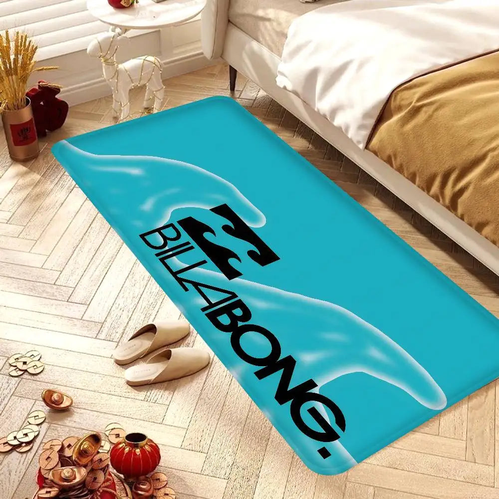 Fashion Billabongs Anime Room Mats Cheaper Anti-slip Modern Living Room Balcony Printed Modern Home Decor
