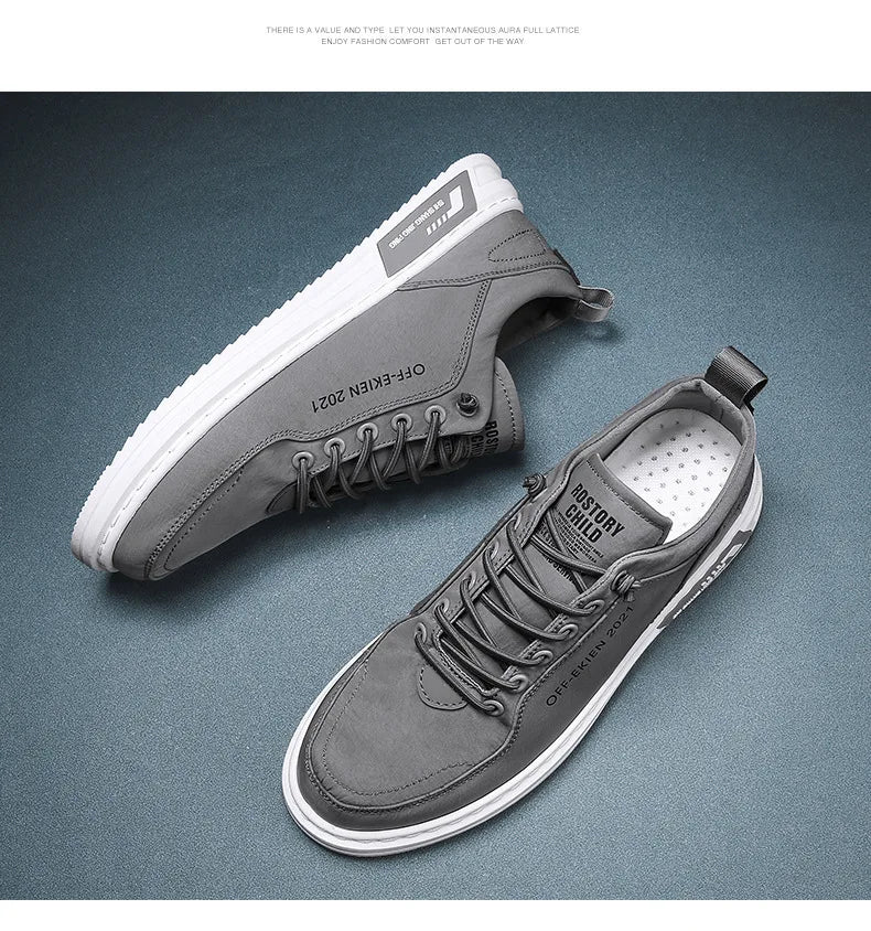 Men's Flats Shoes Luxury Men's Sneakers Spring Autumn 2025 Outdoor Sport Shoes for Men Fashion Vulcanized Shoe Tenis Para Hombre