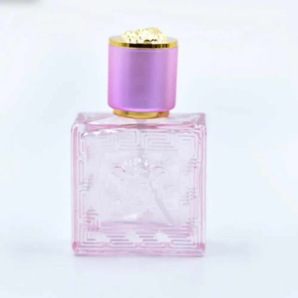 6PCS 30ml Colorful Empty Glass Perfume Spray Bottle Refillable Fine Mist Cosmetic Atomizer Travel Portable Dispenser Containers