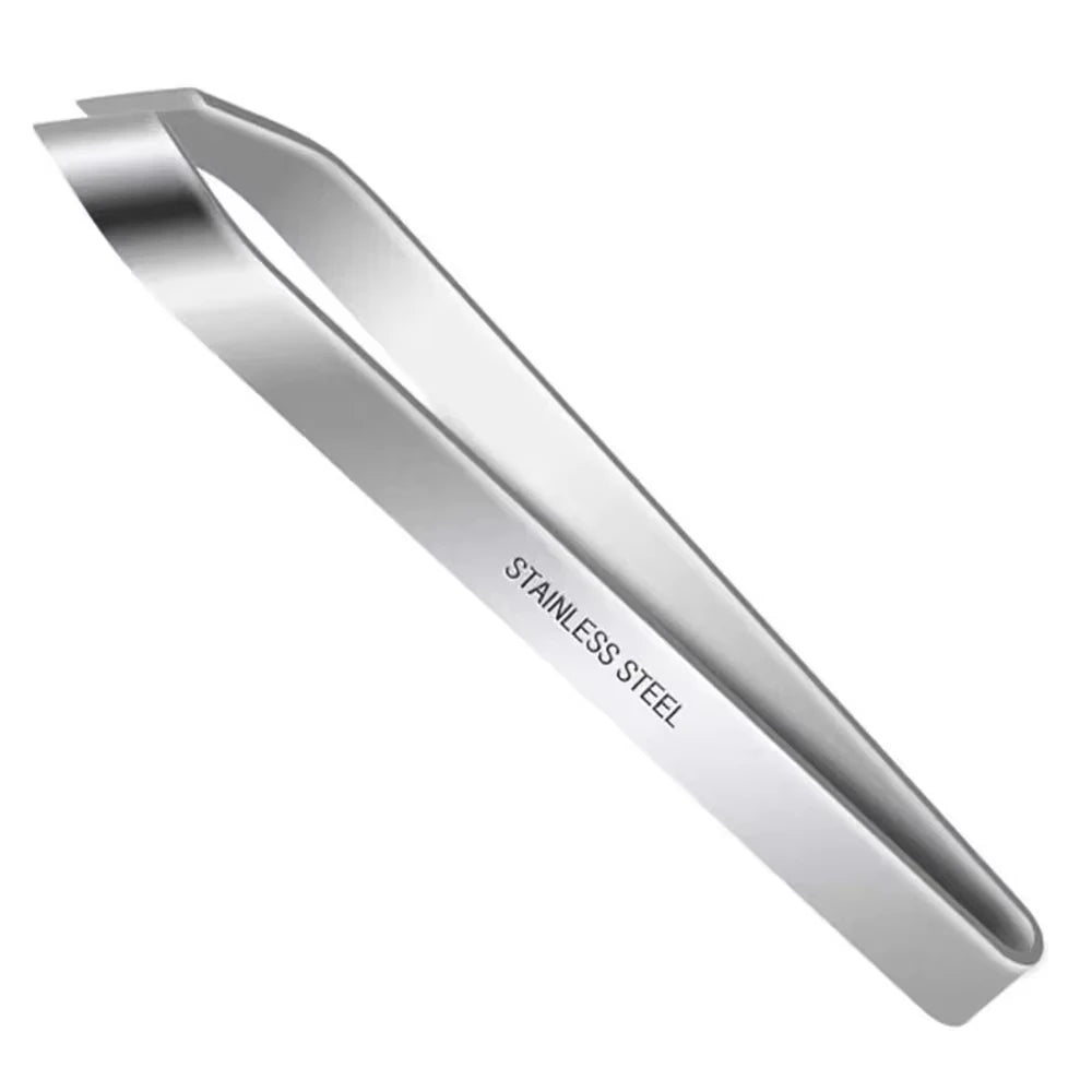 1pcs 430 Stainless Steel Fish Bone Tweezers Pincer Clip Puller Remover Tongs Fish Bone Plucking Clamp Kitchen Gadgets Tool