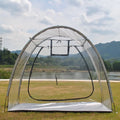 Weather Resistant Outdoor Clear Tent for Bike Trip Camping Picnic Winter Sports Transparent Fishing Shelter Garden 4 Season