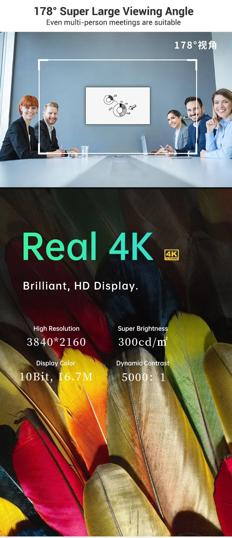 55/65/70/84 Inch IR All in One Pc Multi Touch Interactive Flat Panel Display, Hot Sales for Commercial and Educational Use