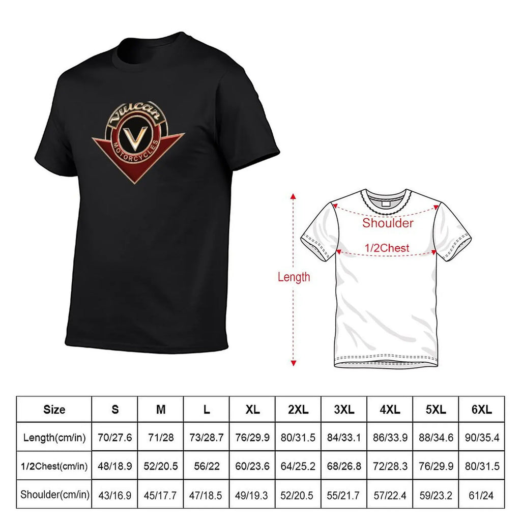 Vulcan VN Motorcycles Logo 2 Copper 3D T-Shirt customs quick-drying animal prinfor boys Blouse funny t shirts for men