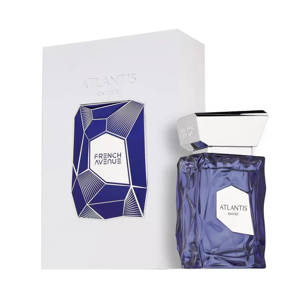 French Avenue Extrait series four gift boxes perfume spray, 3.4oz100ml, neutral men's and women's perfume, fruity citrus, lasting and fresh, suitable for any venue