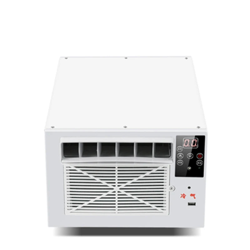 12-Hour Timer Desktop Air Conditioner Household Air Cooler Mini Air Conditioning With Remote Control LED Control Panel