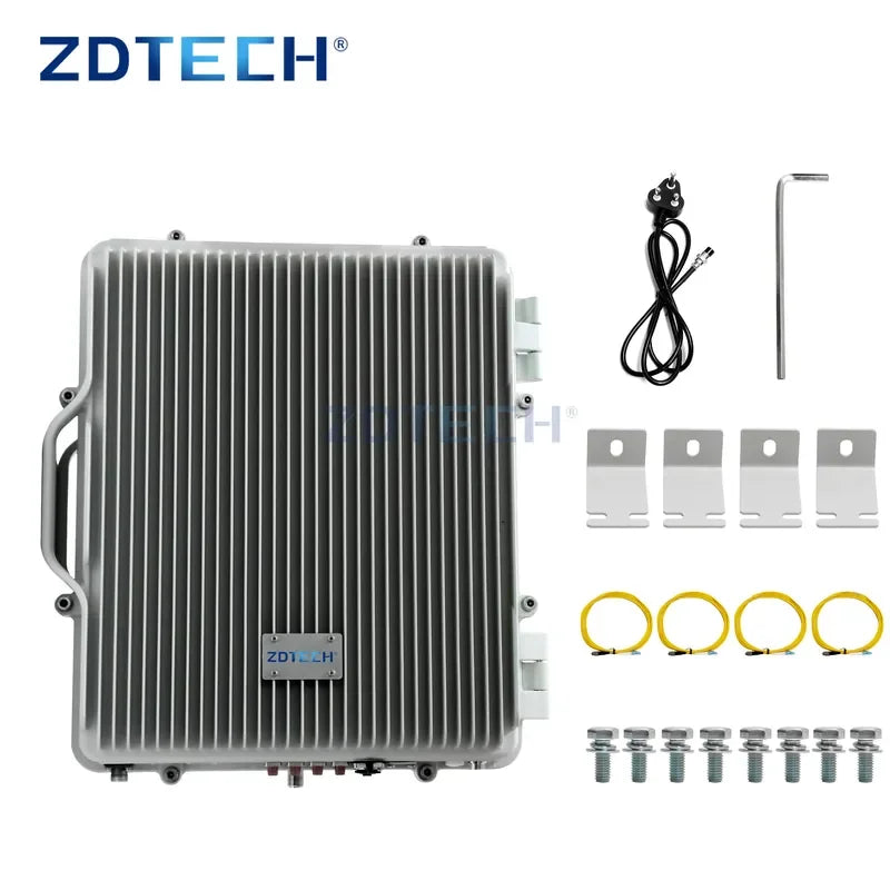 Novatech Global Customized Tri-Band 2W Analog Signal Repeater for 1800/2100/2600MHz with -40dB Gain, LTE Line Amplifier