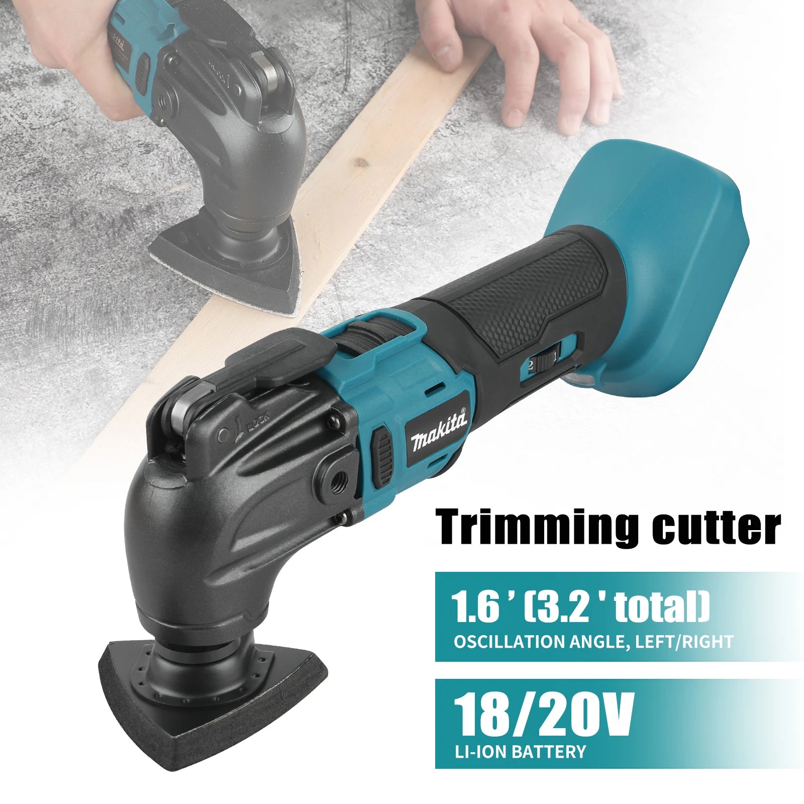 Makita Universal Treasure Cutting And Polishing Shovel Cleaning Tool Vibrating Multi-function Tool Multimaster