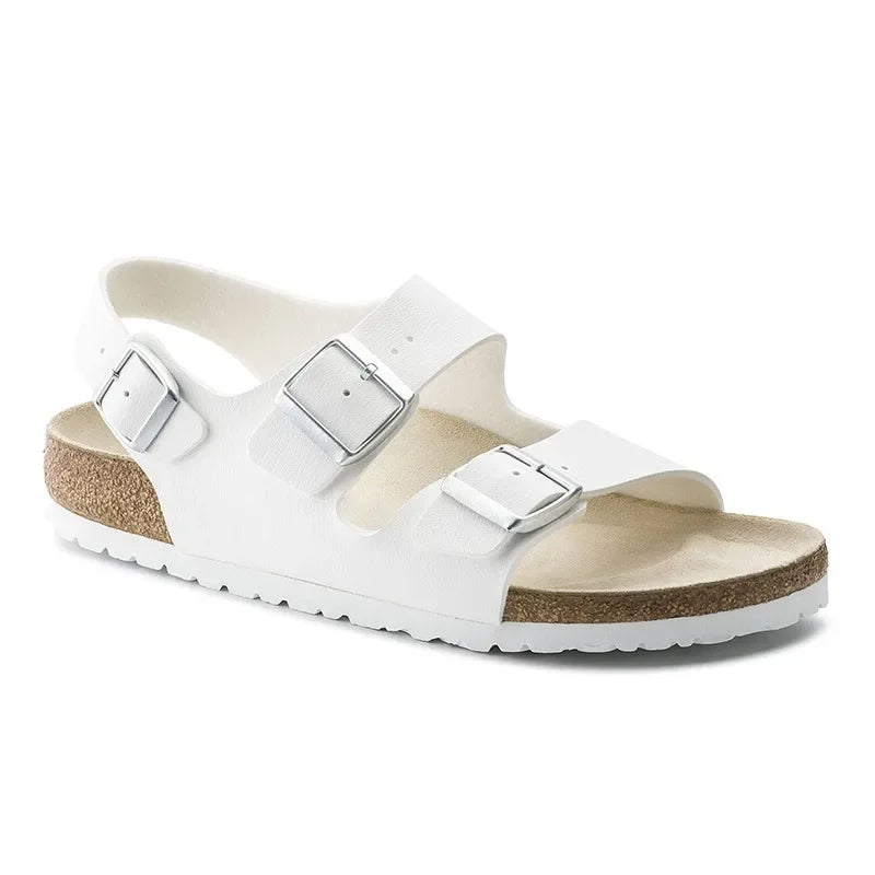 Man’s Fashion Casual Cork Sandal Breathable Comfort Summer Flip-Flops Couple Slippers Beach Muller Outdoor Anti Slip Shoes Youth