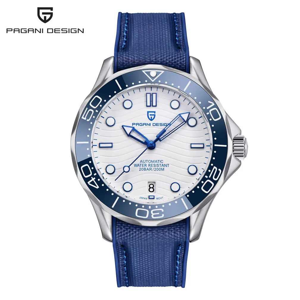 PAGANI DESIGN 2026 New Top Brand Luxury Automatic Watch Men AR Sapphire crystal Mechanical Wristwatch Men Miyota 8215 Movt Clock