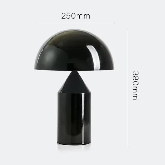 Italian Designer Mushroom Table Lamp Led Desk Light
