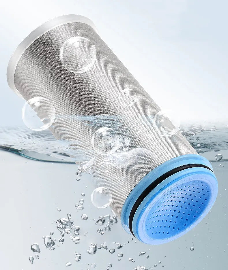 Universal Water Purifier Faucet Filter Shower Water Heater Strainer Spray Head Washing Machine Tap Percolator Bathroom Accessory