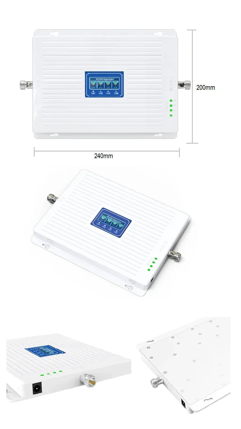 HWATEL 3 Day KSA No Tax Cellular Mobile Device Communication Antenna 900 1800 2100 Extender Repeater