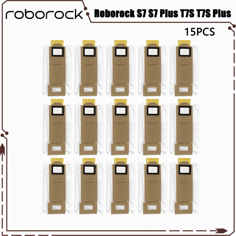 For Roborock S7 S7 Plus T7S T7S Plus Robotic Vacuum Cleaner Accessories Main Brush Hepa Filter Mops Dust Bag Replacement Parts